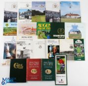 Golf Programmes and Histories Centenary Books & Booklets, a mixed lot to include 1987 Open golf
