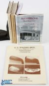 4x Golf Club Maker Books, Auchterlonie handmade clubs Peter Georgiady no.47/50 signed copy,