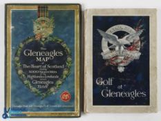 2x Early 20thc Gleneagles Golf Books - R J MacLennan - 'Golf at Gleneagles' - published by