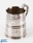1949 Dunlop Masters Golf Tournament Regent Plate Players Engraved Tankard - given to Ken Bousfield