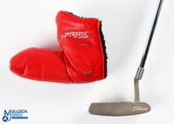 Scotty Cameron Titleist Newport Beach studio stainless 303 centre shaft putter with Scotty Cameron