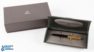 Scarce 2001 PGA Centenary Parker 'Sonnet' Fountain Pen - with engraved gilt top, gilt nib and deluxe