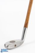 Rangefinder 'Bunny' Putter the small metal mallet head putter has a central circular brass weight