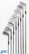 MacGregor Tourney Armour 'Silver Scot' Golf Irons (8) to incl 2, 3, 4, 5, 6, 7, 8 and 9, numbered
