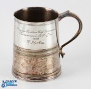 1965 Dunlop Masters Golf Tournament Players Presentation Engraved Tankard - played at Portmarnock