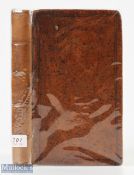 1701 Early Sporting Book - The School of Recreation Robert Howlett 3rd edition - to cover sports