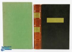 Tulloch, W W - The Life of Tom Morris deluxe leather ltd ed No 54/200 reprint dated 1982, signed