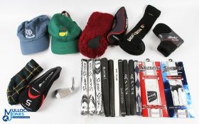 Golf Accessories and Collectables, a selection of unused club handle grips, 10 by makers of Ping