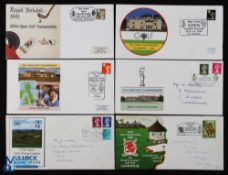 Open Championship First Day Covers - 1981 Royal St George, 1982 Royal Troon, 1988 Royal Lytham &
