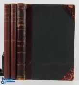 Racing Illustrated Vol 1 bound magazines - 3 part years November 6th 1895-November 27th 1895, plus