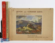 Collection of 1930s Southern Railway Travel Golf Course Books by E P Leigh - Bennett (3) to incl 