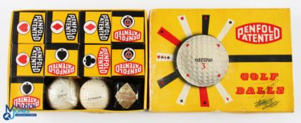 Box of Collectable Golf Ball, 12 mixed with 9 good Penfold patent balls in individual boxes and