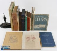 Carton Of Golf Books with noted titles of - The Heart of a Goof P G Wodenhouse Ex Lib 6th