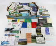 A large Collection of Period Golf Scorecards and club rules, most are more modern c1990-2000s #100s