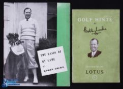 Bobby Locke Golfing Handbooks (2) to incl 