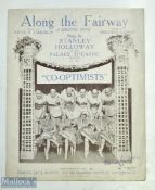 Along the Fairway Stanley Holloway Co-optimists sheet music