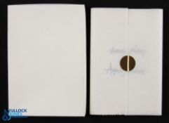 Harold Riley - Scarce 1995/96 Alfred Dunhill Sketches and Coloured Impressions Signed Booklet -