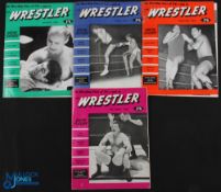 1968-69 The Wrestler Magazine the wrestling stars of TV, December 1968, February 1969, (with