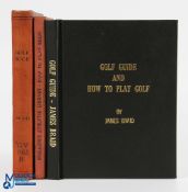 Collection of James Braid Booklets on How To Play Golf and scarce Ladies Field Golf (3) - to incl