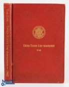 1942 United States Golf Association Year Book - in the original red cloth and gilt decorative boards