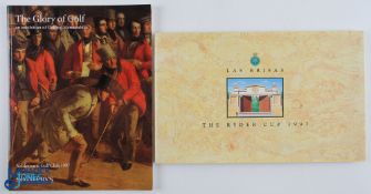 2x Interesting 1997 Ryder Cup Spain Related Golf Books one signed - to incl Las Brisas Club De