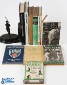 10x Cricket Books 3 are Signed copies cricket to include All That Dennis Compton, Good Enough