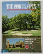 1990 Official US Open Golf Championship Programme - played at Medinah Country Club and won by Hale