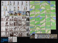 Golf Cigarette & Collectors cards, to include a full set of 1992 BJB Famous Golfers 40s 50s, and a