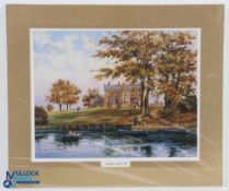 Colin Gibson signed ltd ed colour golf print titled 