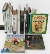Carton of Modern Golf Books with noted titles of - The Greatest Game Ever Played Mark Frost 2002,