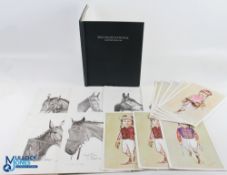 A Collection of Horse Racing Prints, with items of 10x - Tim Holder Stephen Selby 1977 jockey prints