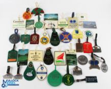 Large Quantity of Golf Bag Tags for various courses worldwide including some player issue tags