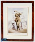 Frank Kenton signed ltd ed golf print 