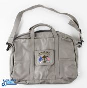 1990s Ryder Cup The Belfry Computer Leather Executive's Computer Carry Holdall - c/w embroidered