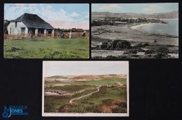 Collection of Abersoch Golf Links post cards from the early 1900s onwards (3) - to incl The Golf