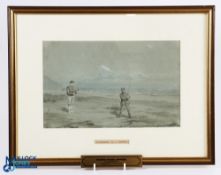 Hopkins, Francis Powell (1830-1913) original mixed media titled 