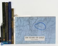 Golf Histories & Centenary Books to include Pickeridge Hill 100 Years of Golf H Roy Chopping 1992,