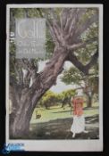 Rare and early 20thc Delmonte Golf & Country Club California Guide c1912 -in the original coloured