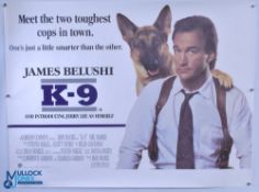 Original Movie /Film Posters (6) 1988 K-9 40x30” approx., 1991 LA Story 40x30” approx., 1990 Navy