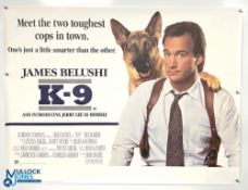 Original Movie/Film Posters (6) 1988 K9, Nightmare on Elm Street Part 3 (tear at edge), 1990
