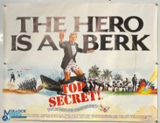 Original Movie/Film Posters (2) – 1984 Romancing The Stone 40x30” approx. with water marks at