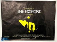 Original Movie/Film Poster 1990 The Exorcist and The Exorcist III 40x30” approx., creases