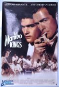 Original Movie /Film Posters (6) 1992 The Mambo Kings – 40x30” approx., Rush 40x30” approx., Eric