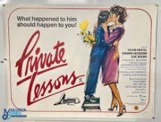 Original Movie/Film Posters (3) – 1982 Tron 1978 The Water Babies and 1981 Private Lessons, 40x30”