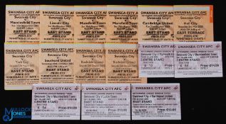 Tickets: Swansea City home selection to include 2001/2002 Luton, Hartlepool Utd, Macclesfield Town