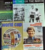 Football Memorabilia: Folder of Club letters x14 on club headed notepaper inc. Chelsea, Celtic,