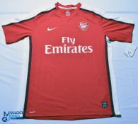 2008-2010 Arsenal FC home football shirt - #14 Walcott. Nike / Fly Emirates. Size L, red, short