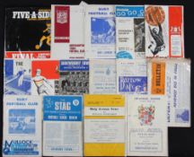 Collection of Grimsby Town 1967/68 Div. 3 away match programmes to include Southport, Tranmere