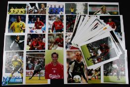 Collection of football colour photographs, generally 1990s 20cm x 25cm, varied content to include