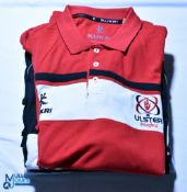 Five Ulster Rugby shirts & jerseys. Size XL or bigger. G